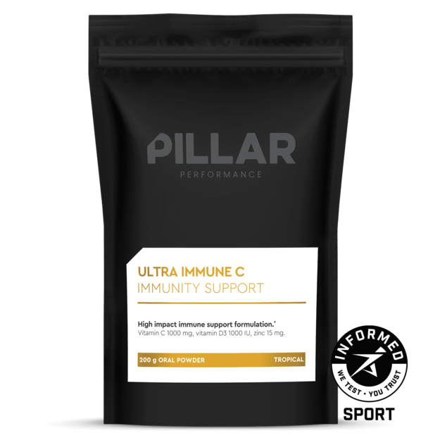 Pillar Ultra Immune C milteliai tropinio skonio (maišelis 200g)